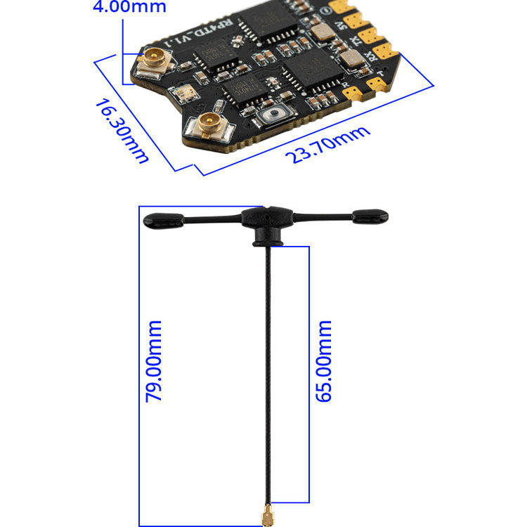 Récepteur RadioMaster RP4TD Ex - Radiomaster Ranger 2.4Ghz Elrs Module avis et prix
